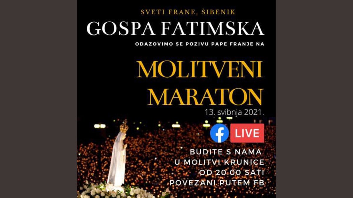 Molitveni maraton s papom Franjom