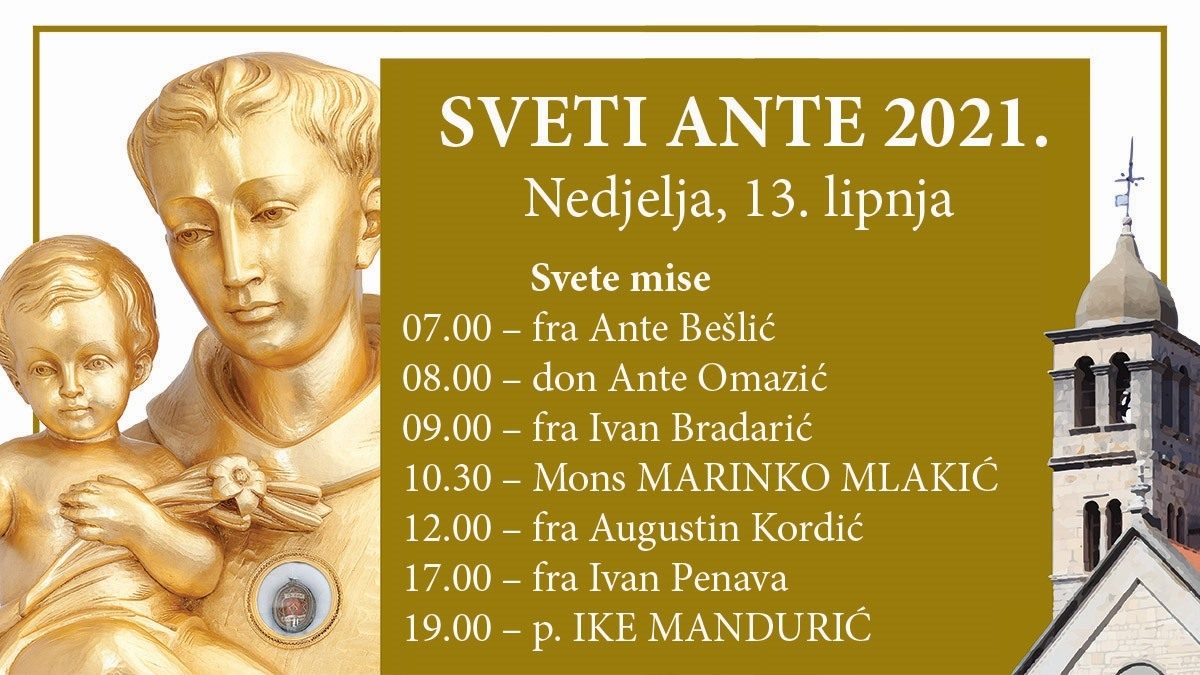 Blagdan sv. Ante 2021.