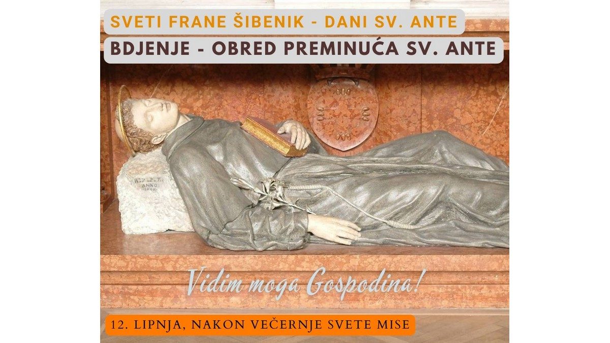 Sv. Ante - obred preminuća